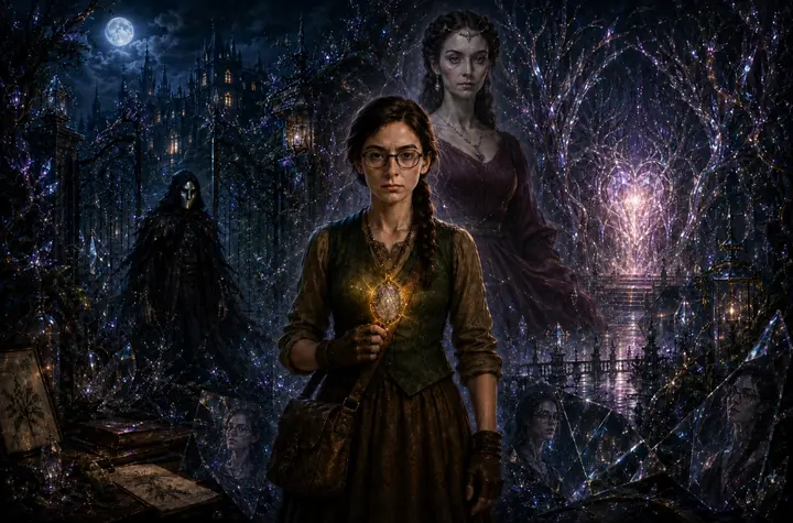 Concept art for The Garden of Glass